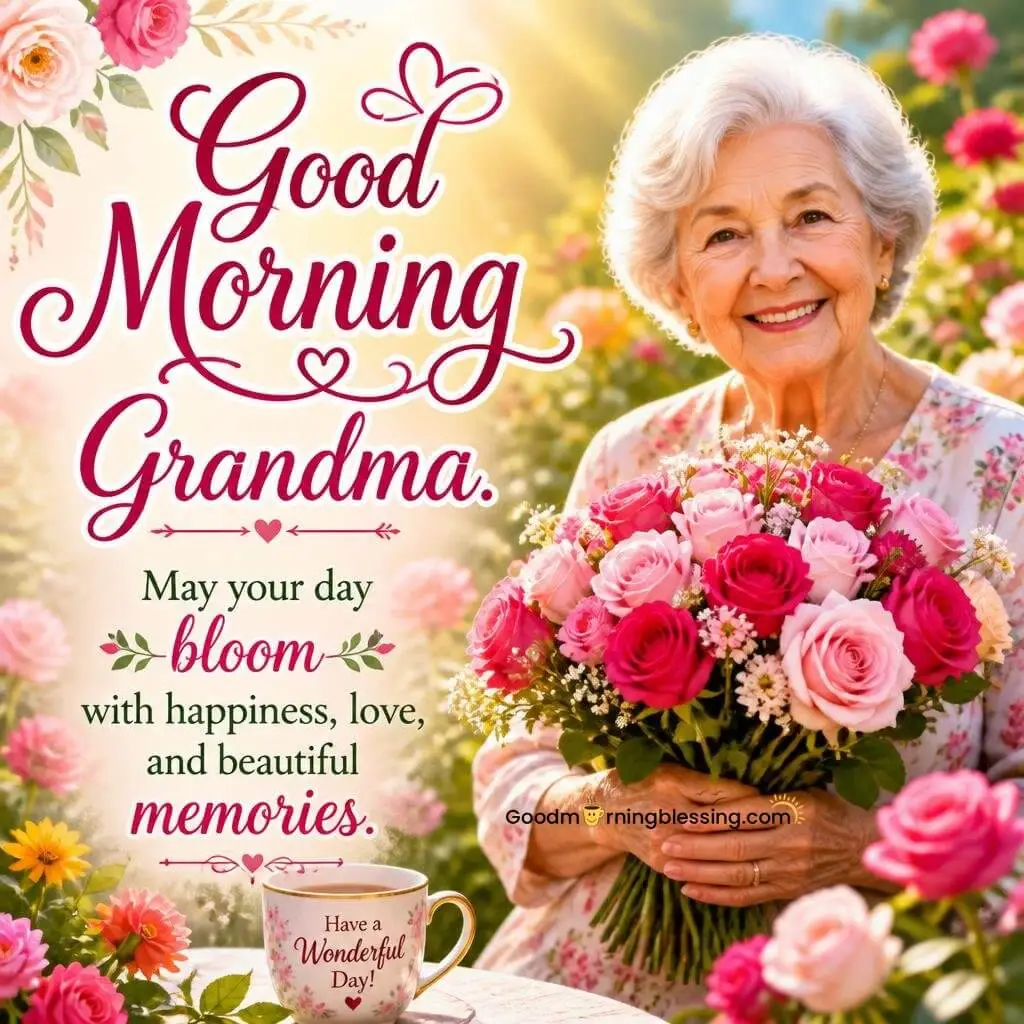 Good Morning Grandma Images With Quotes