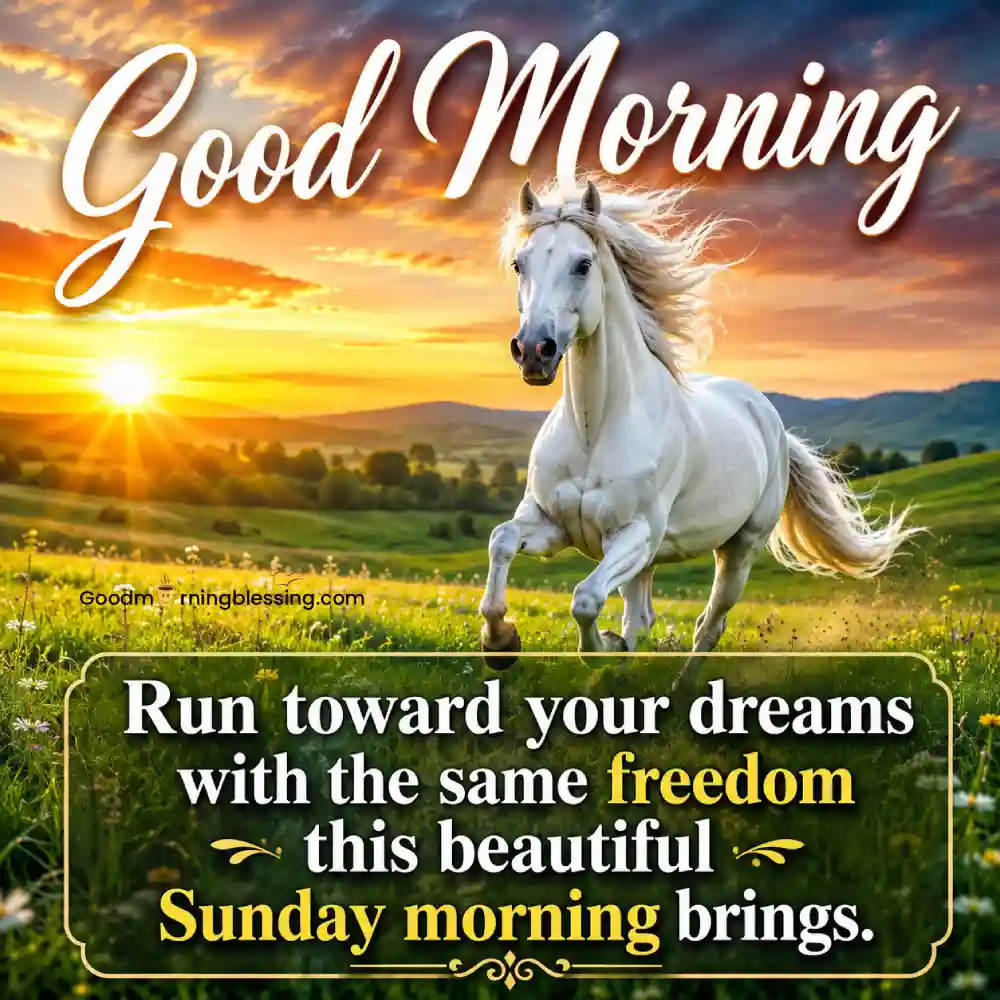 Good Morning Sunday Images A Blessings