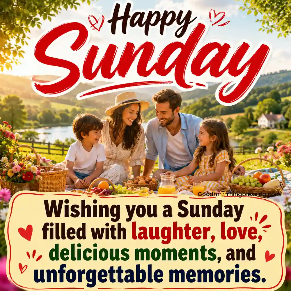 Happy Sunday Family Image