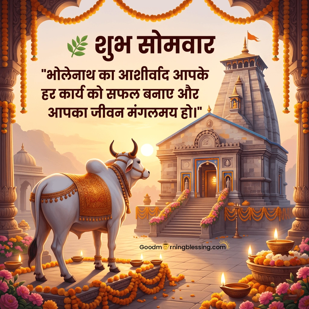 Shubh Somvar Jai Bhole Nath Image