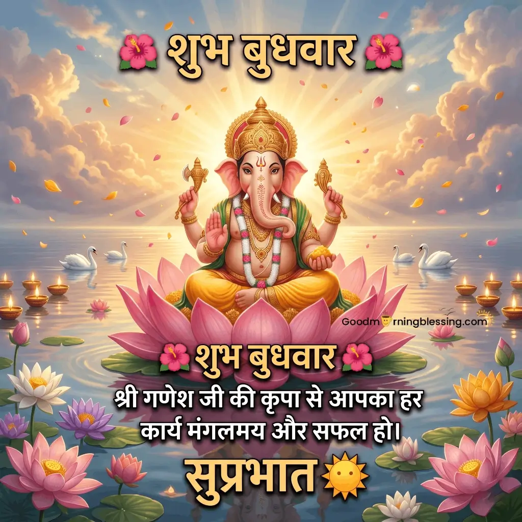 Shubh Budhwar Good Morning Images For Whatsapp