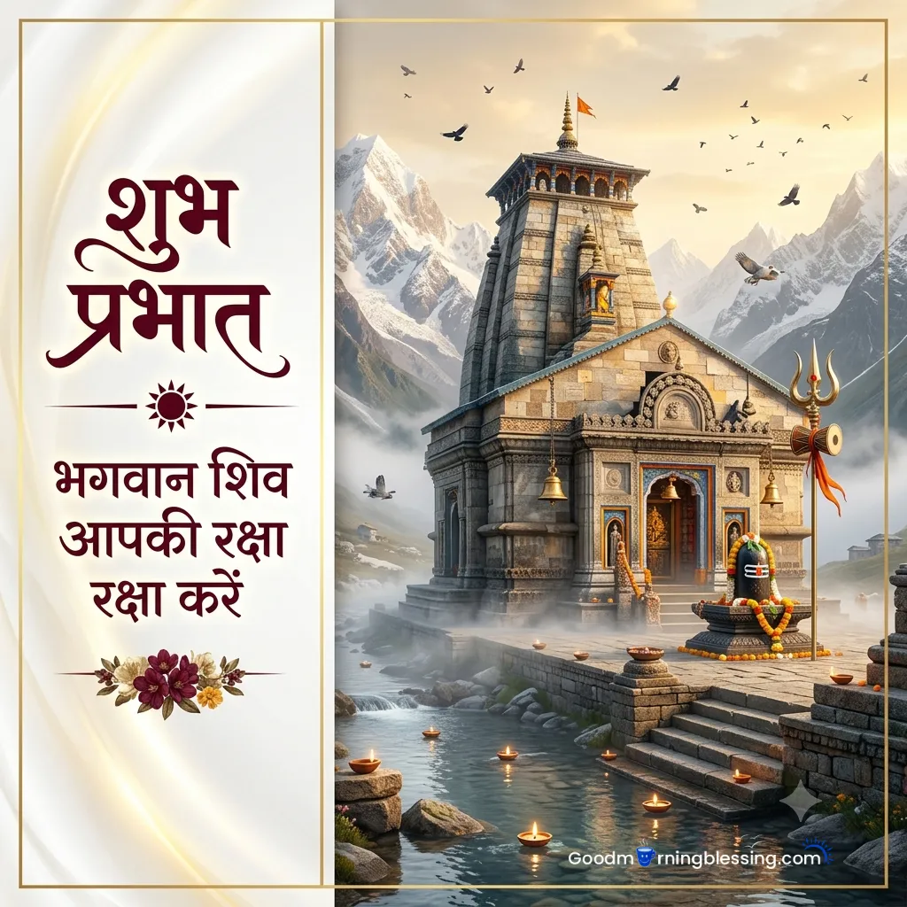 Beautiful Lord Shiva Good Morning Images