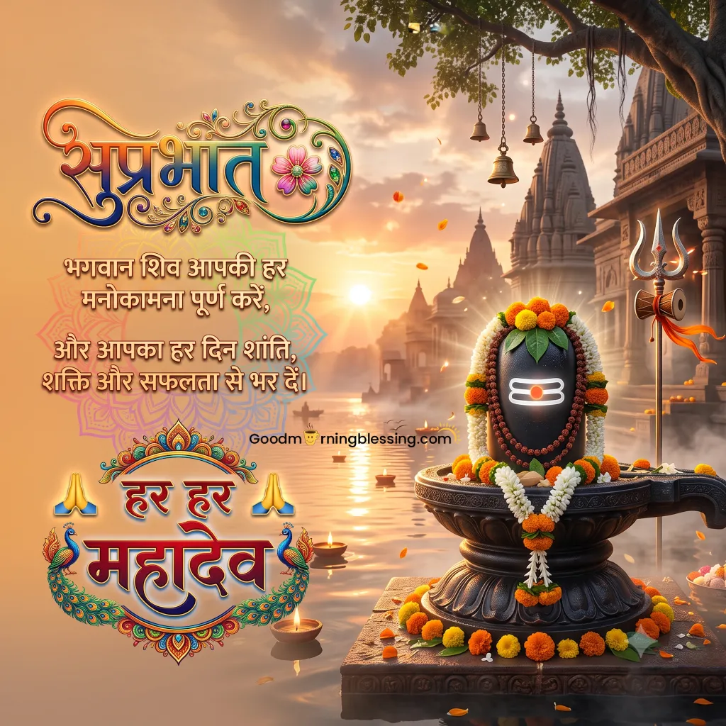 Blessing Good Morning Shiva Images