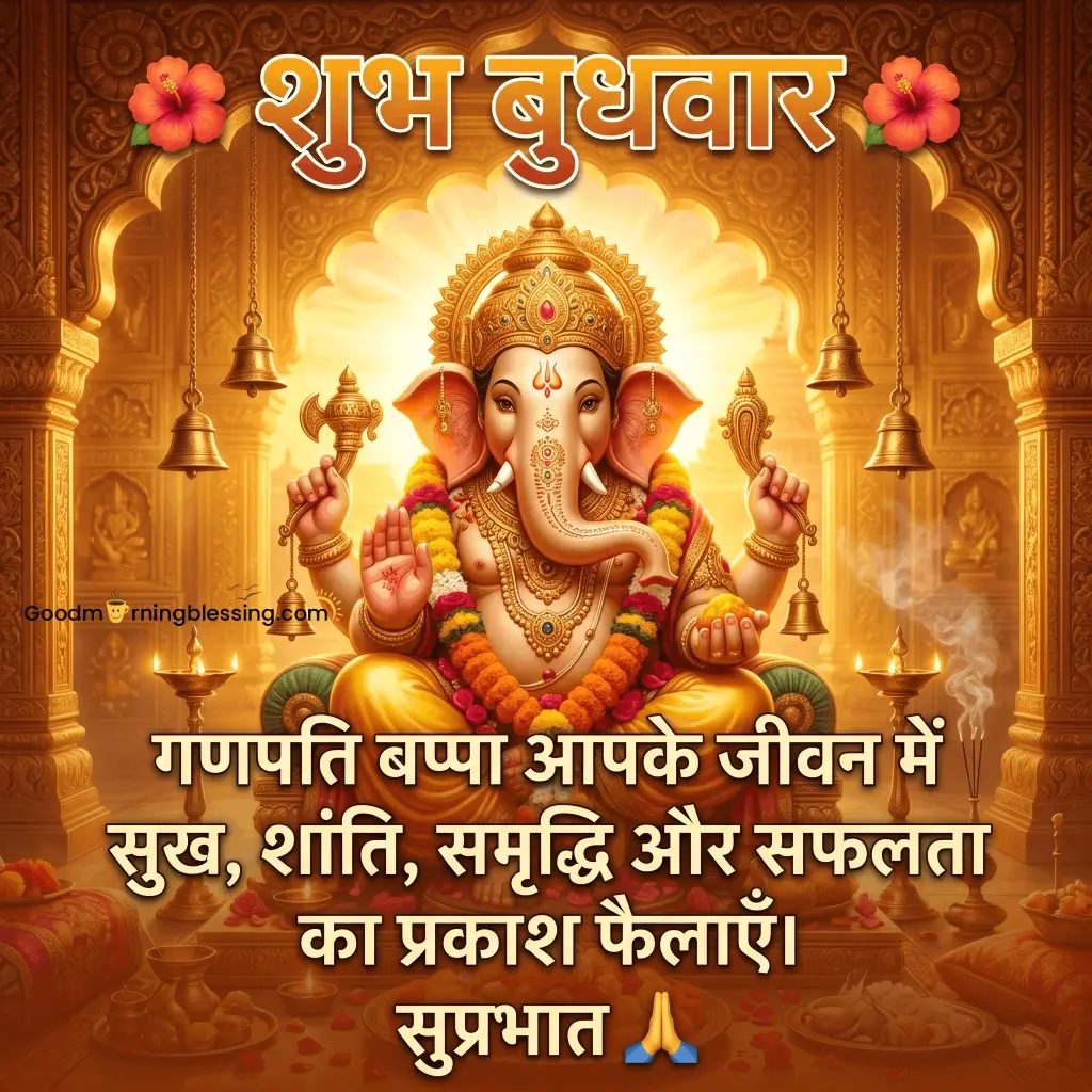 Ganesh Good Morning Shubh Budhwar