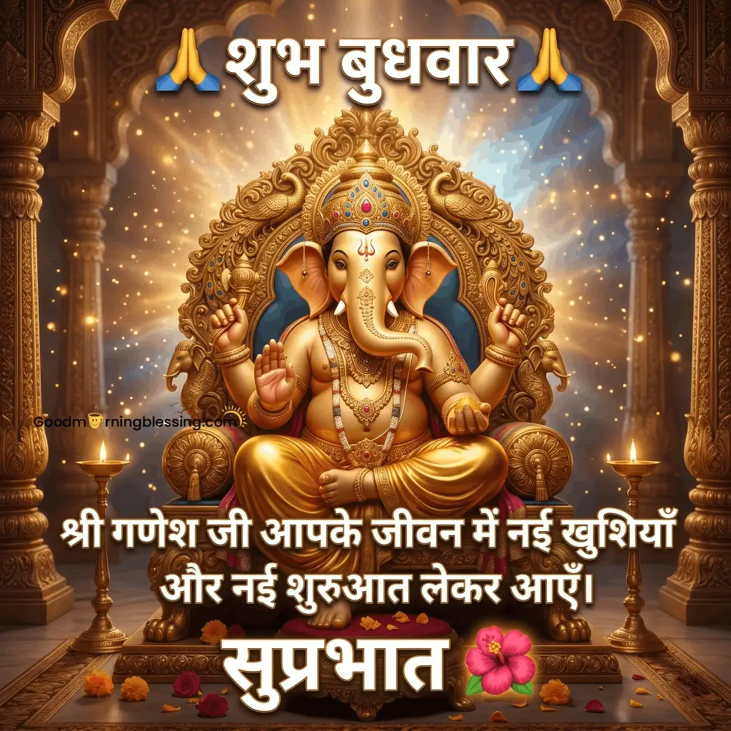 Ganesh Ji Shubh Budhwar Good Morning