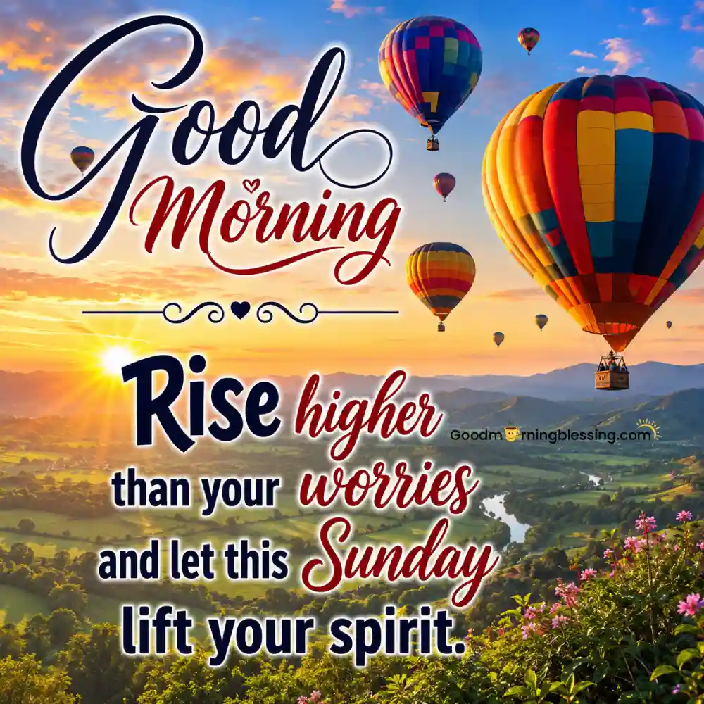 Good Morning Sunday Blessings