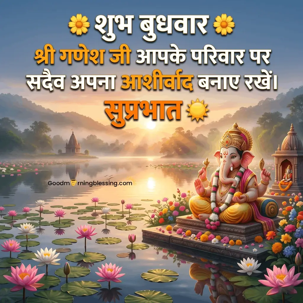 Hindi Good Morning Shubh Budhwar