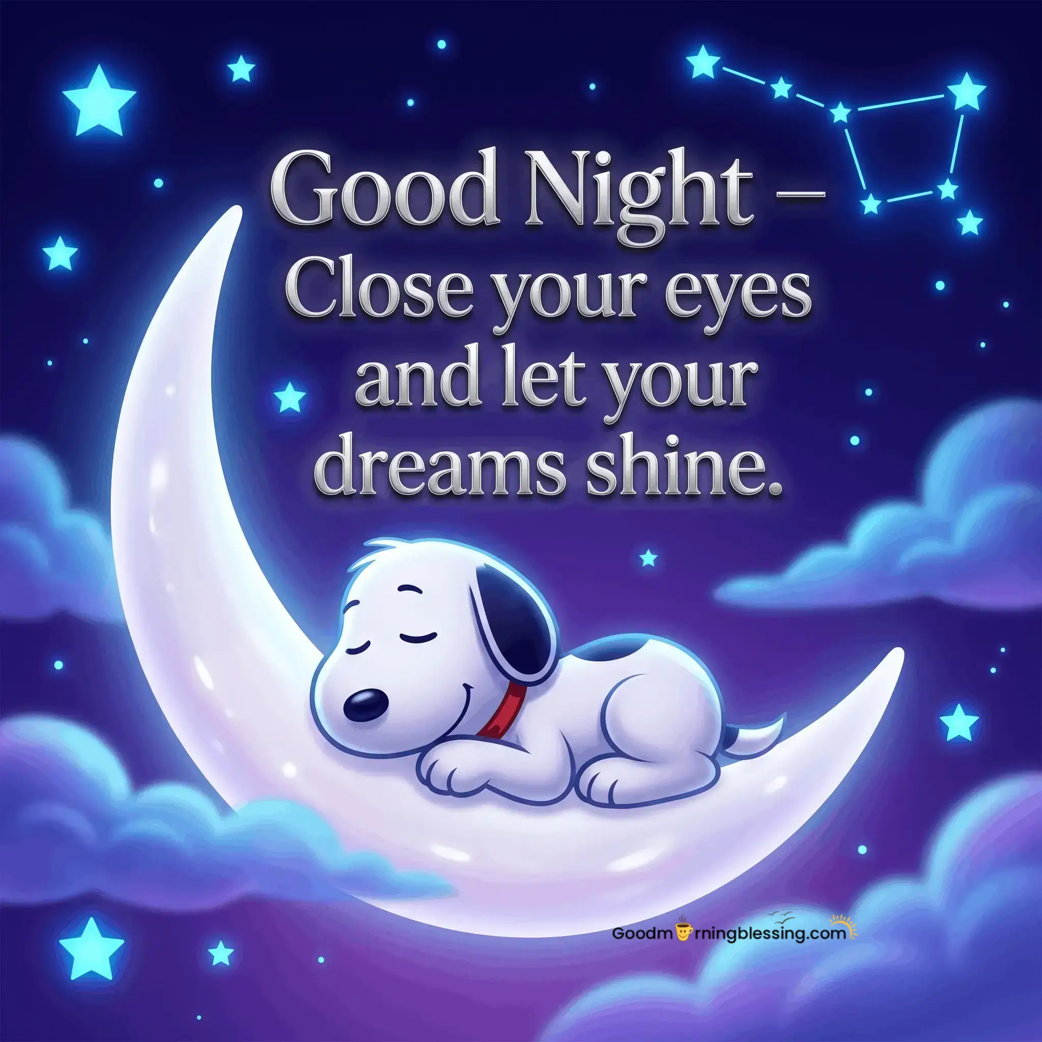 Snoopy Good Night Kiss