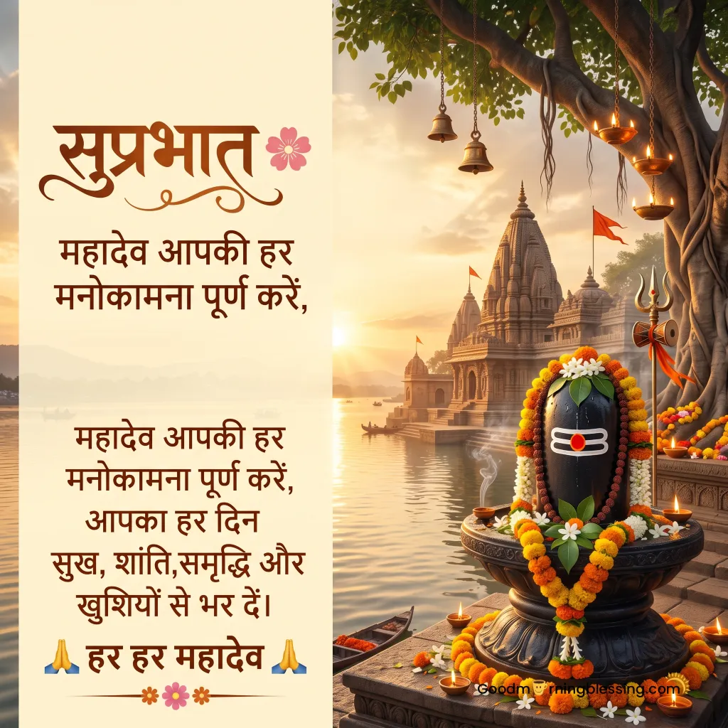 Whatsapp Good Morning Lord Shiva