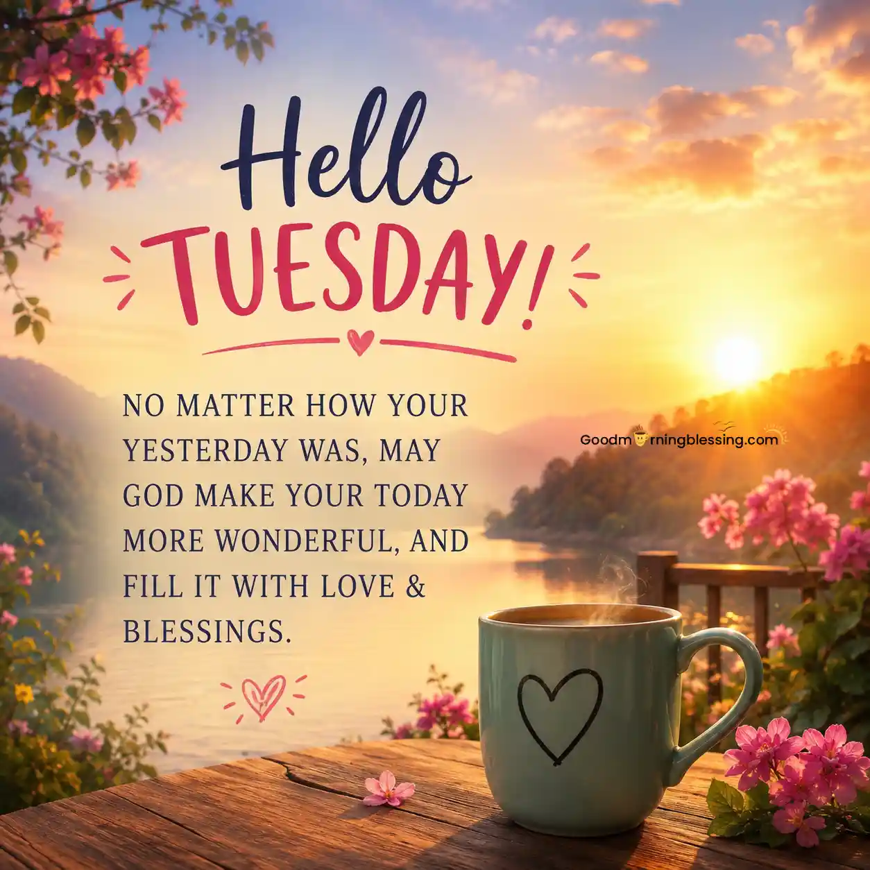 Blessings Good Morning Tuesday
