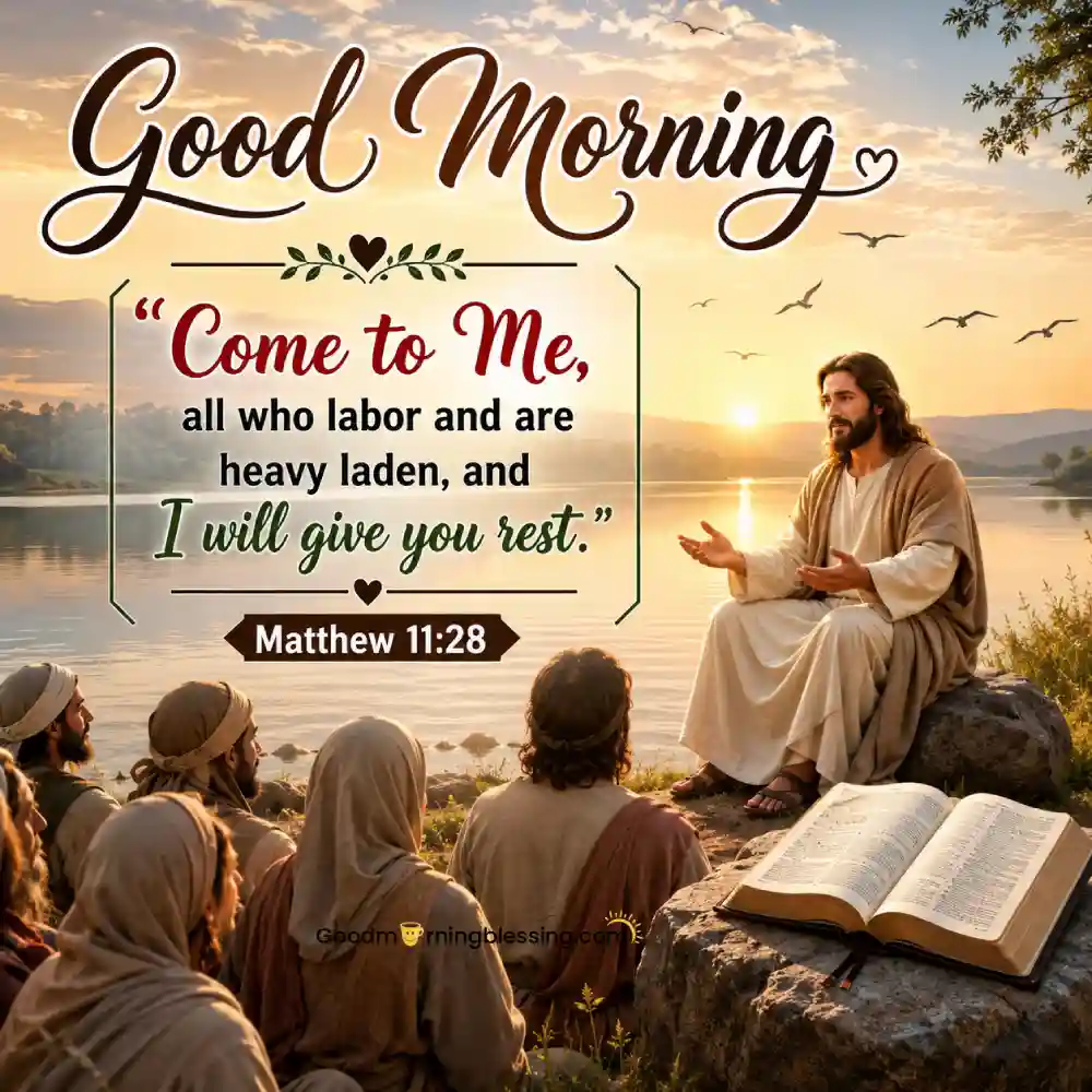 Good Morning Bible Verse And Prayer