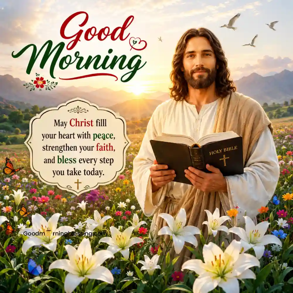 Good Morning Prayer With Jesus