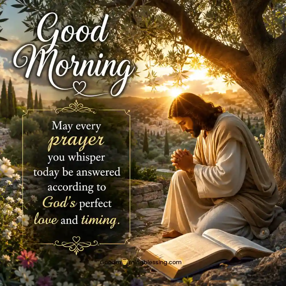 Good Morning Prayer Of Jesus Christ Wishes With Images