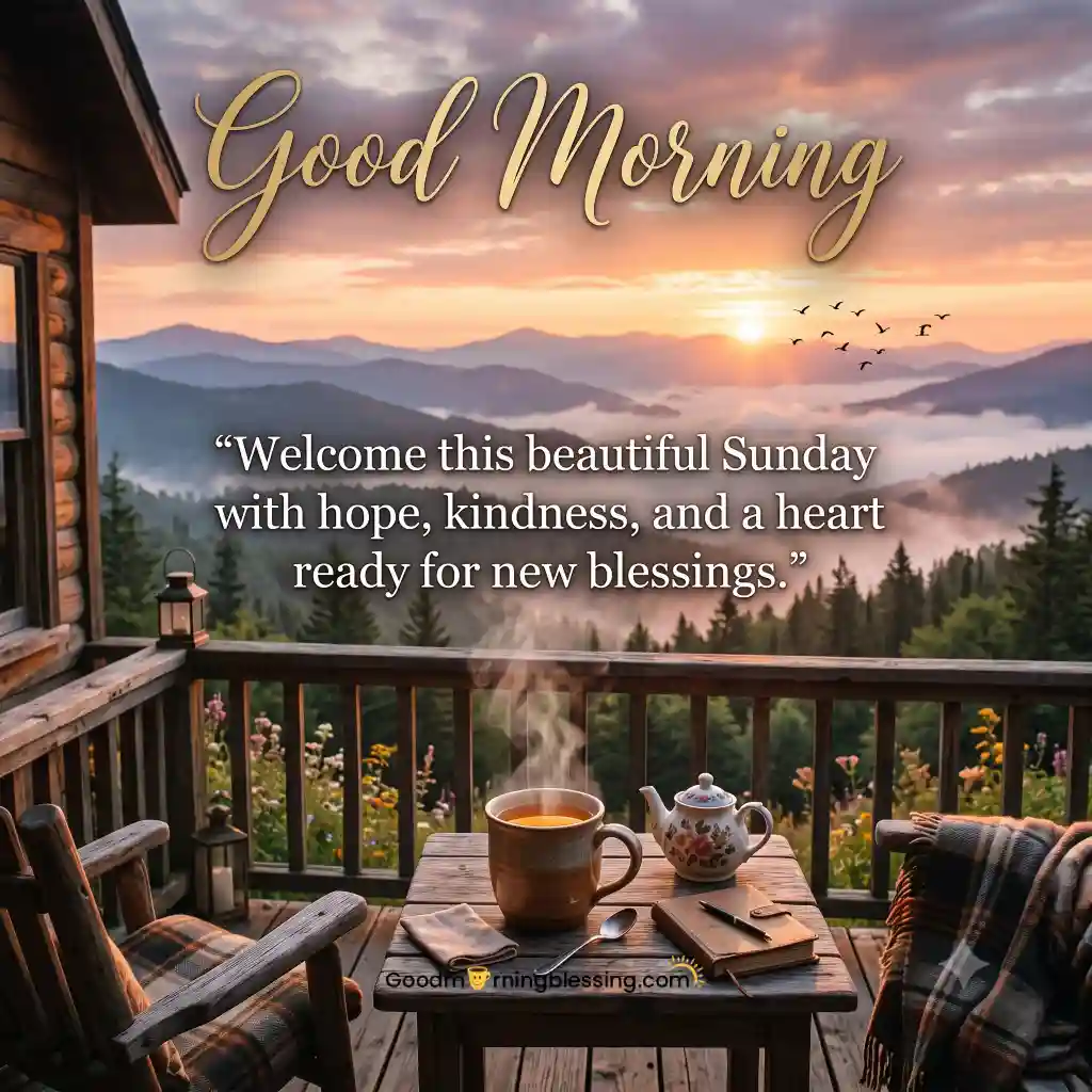 Good Morning Sunday Images For Whatsapp