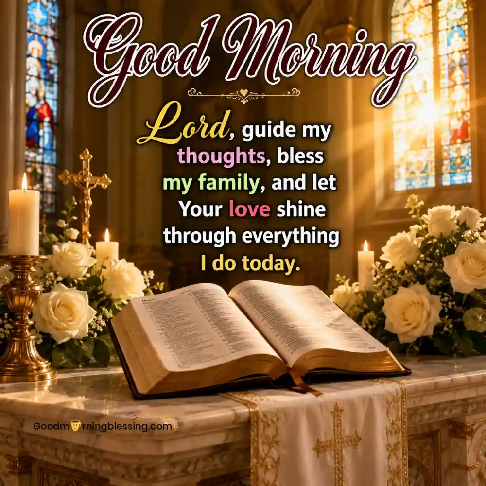 Holy Bible Good Morning Image