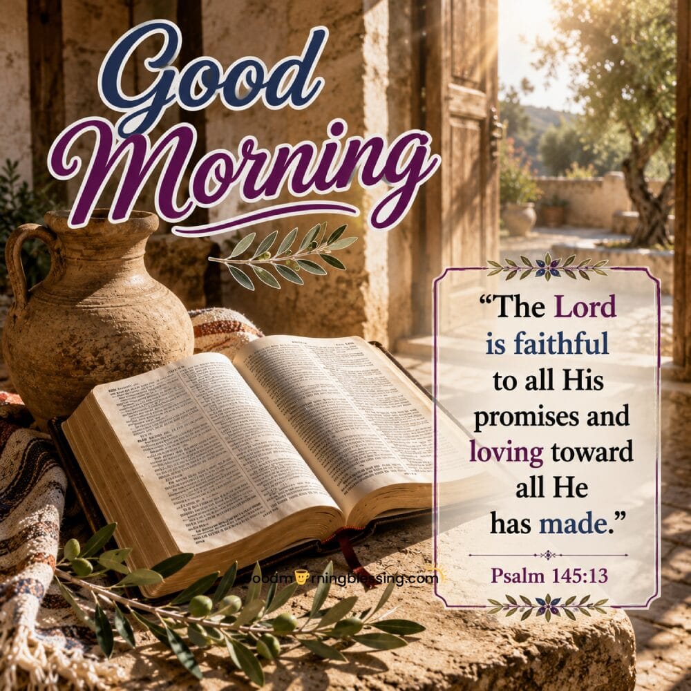 Psalm Good Morning Bible Verses