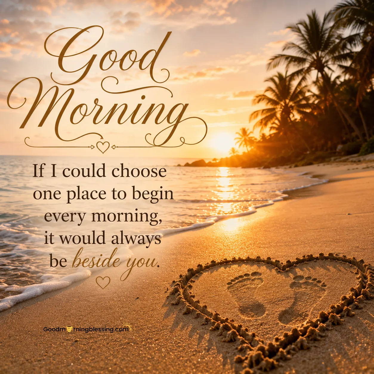 Romantic Good Morning Gorgeous