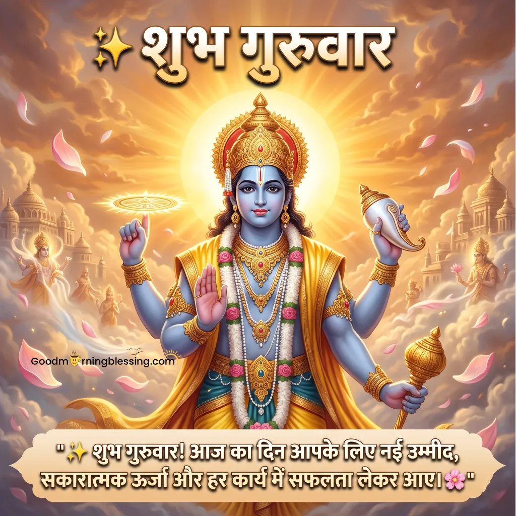 Shubh Guruwar Images In Hindi