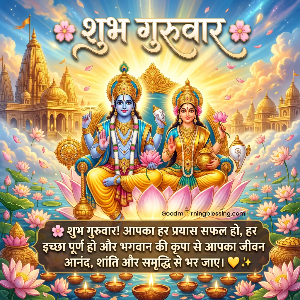 Shubh Guruwar Good Morning Images For Whatsapp