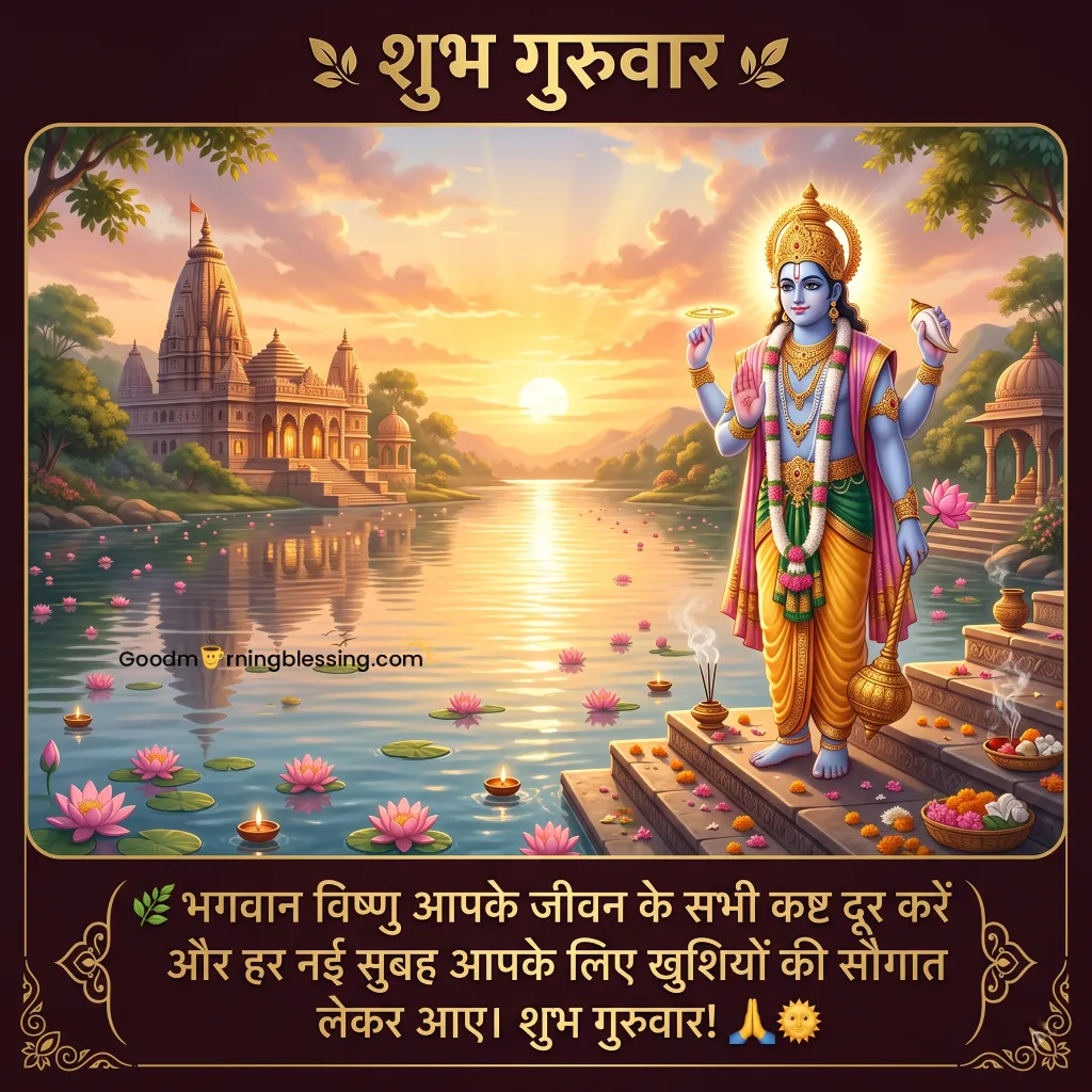 Shubh Guruwar Good Morning Images Hd Download