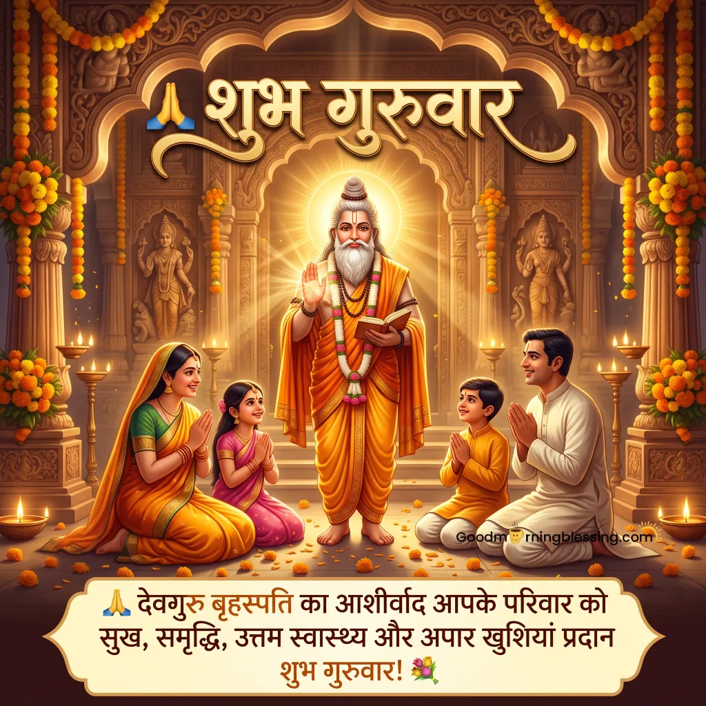 Shubh Guruwar Good Morning Images With Quotes