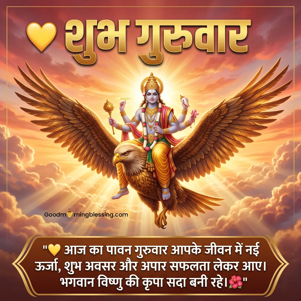 Vishnu Ji Shubh Guruwar Lovely Photo