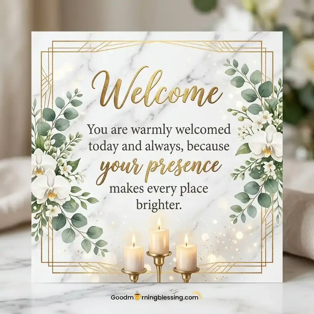 Welcome Message Quotes