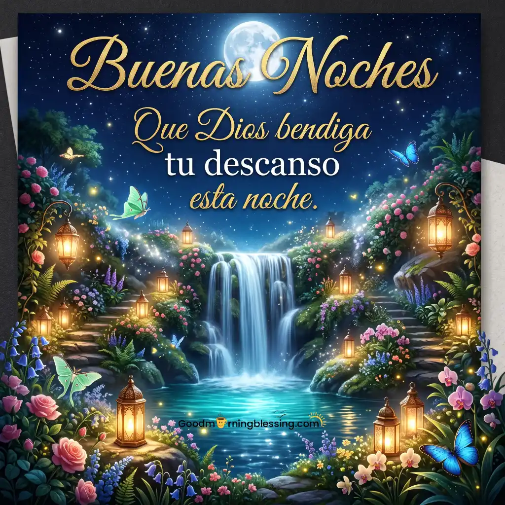 Beautiful Good Night Spanish