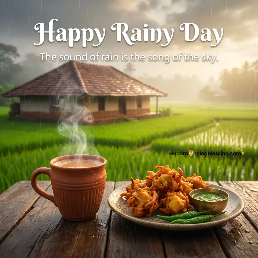 Beautiful Rainy Good Morning