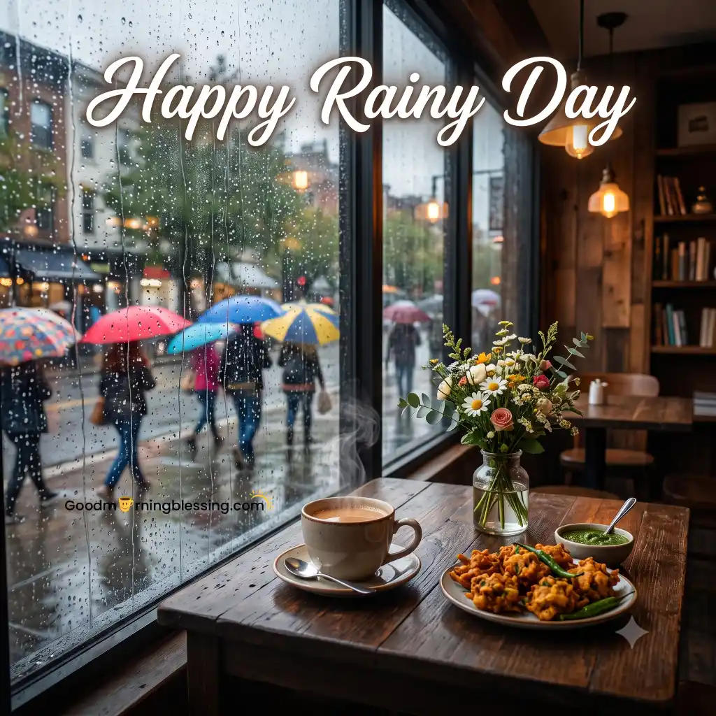 Coffee Good Morning Rainy Day