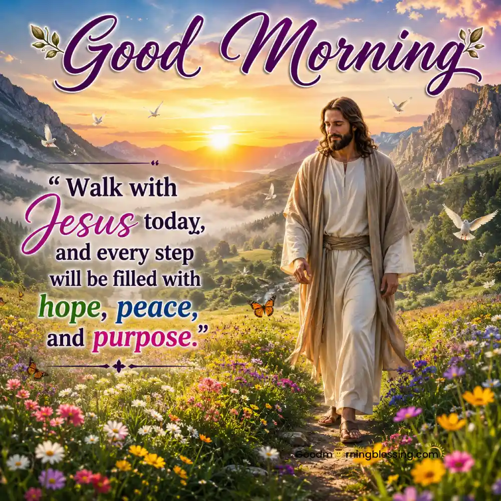 Good Morning Jesus Words