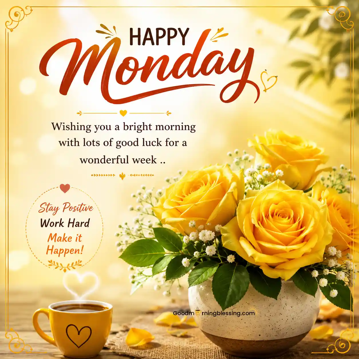 Good Morning Monday Inspirational Images