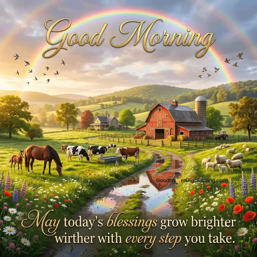Good Morning Rainbow Images