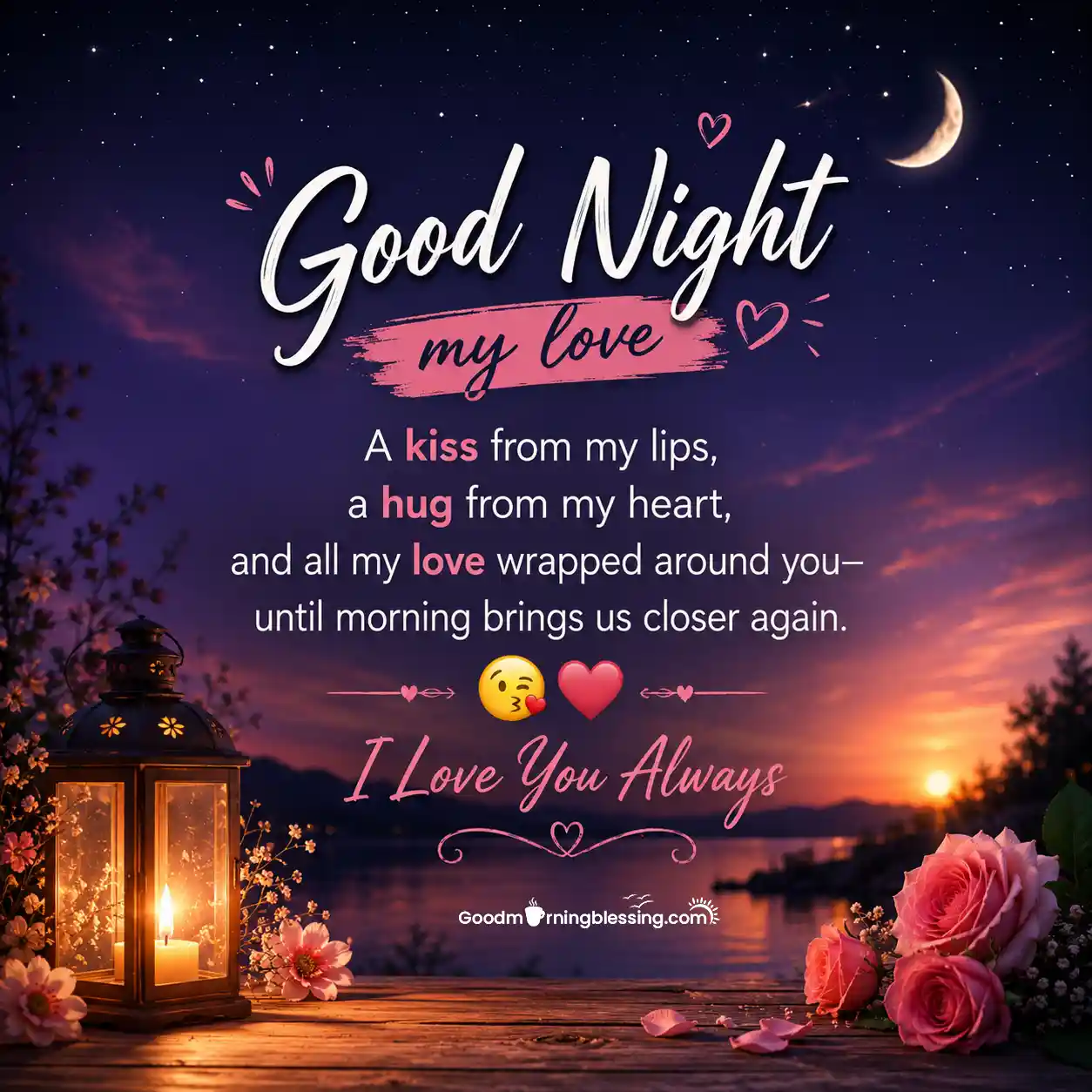Good Night Romantic Images For Lover Free