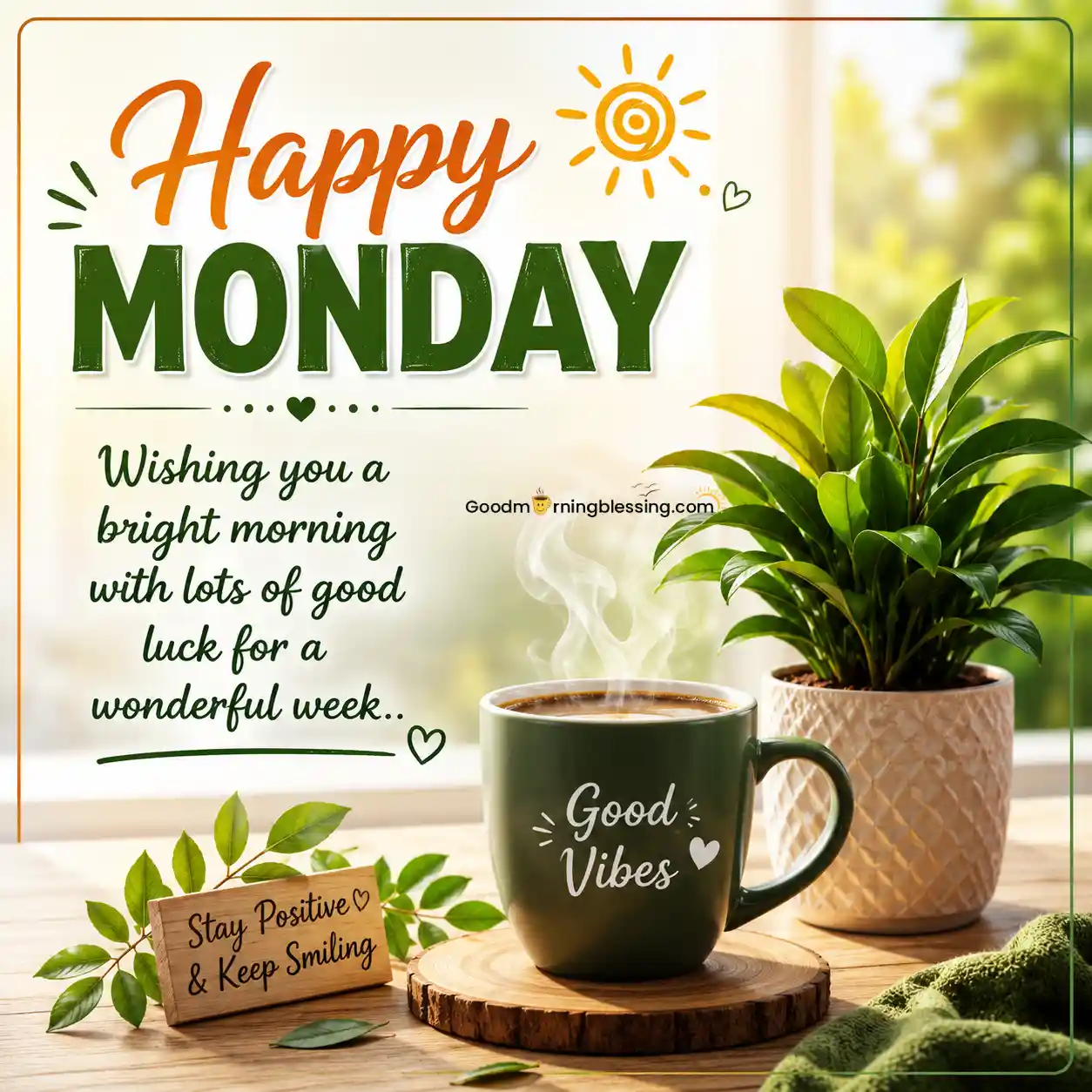 Happy Monday Good Morning Free Images
