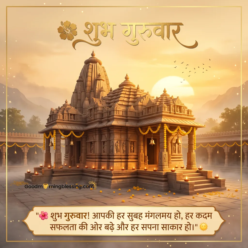 Hindi Thursday Good Morning Guruwar