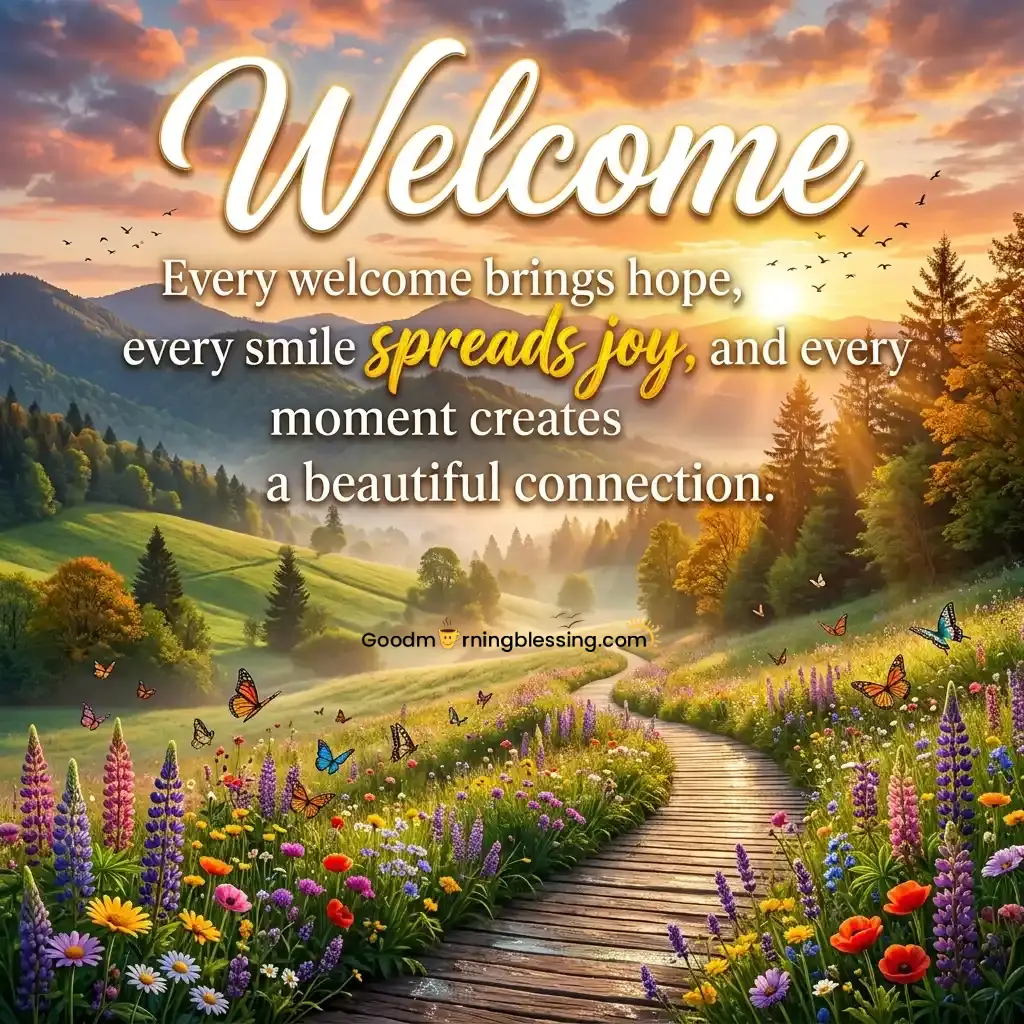 Inspirational Warm Welcome Quotes