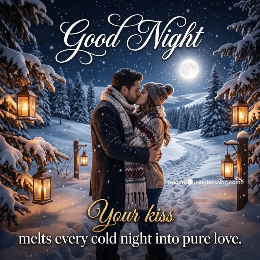 Love Hug Good Night Kiss Gif