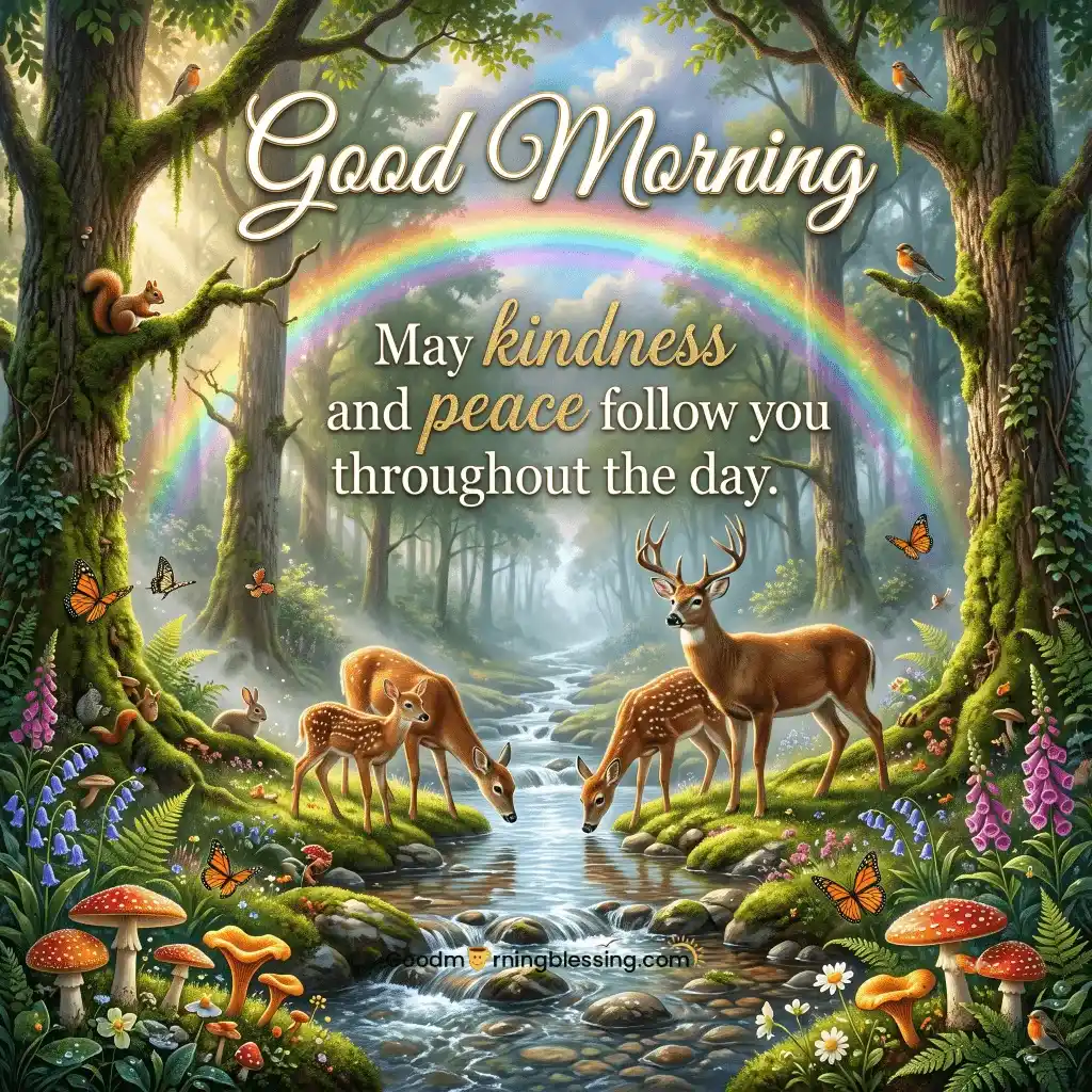 Nature Morning Rainbow