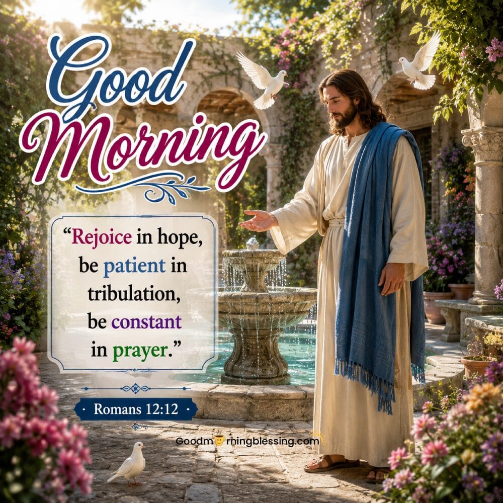 Positive Psalm Good Morning Bible Verses