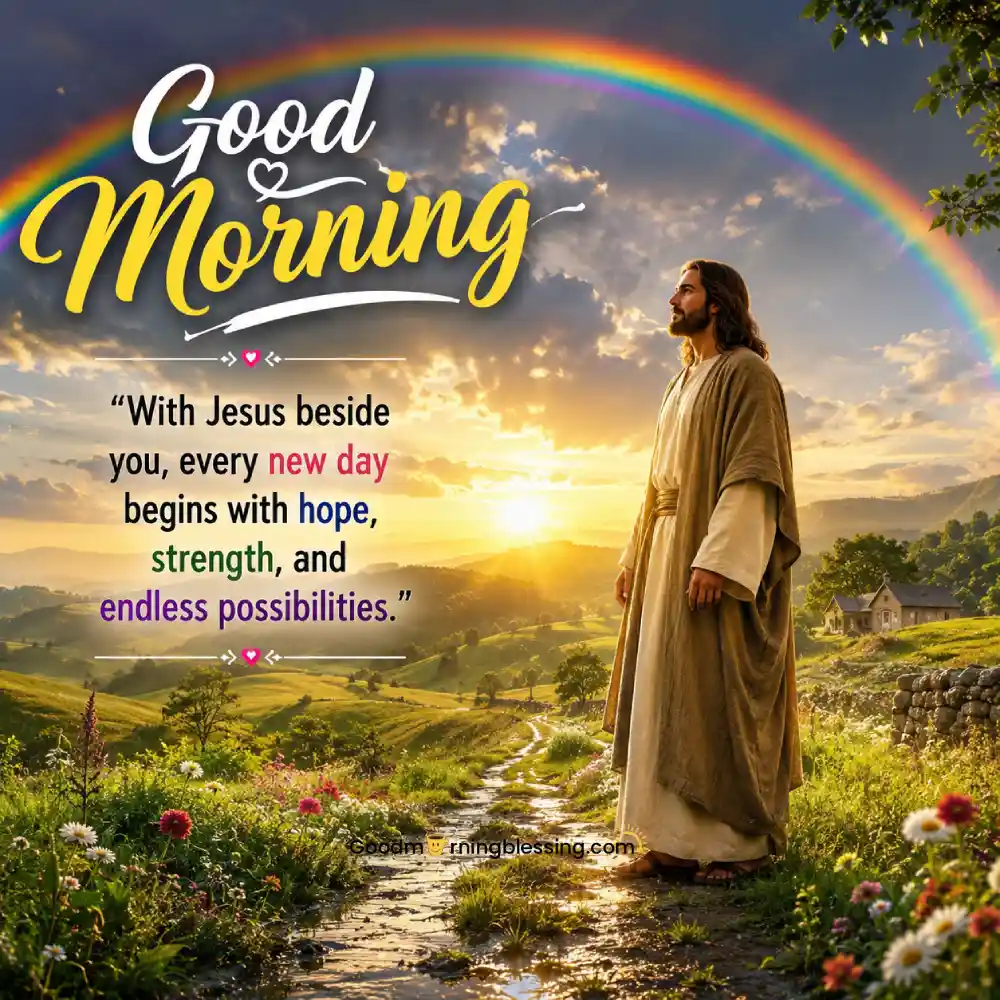Prayer Blessing Good Morning Jesus Images