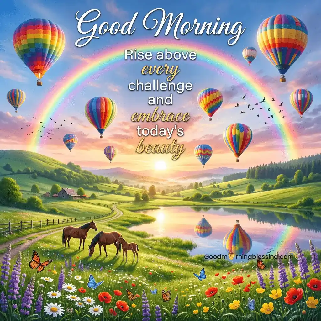 Good Morning Rainbow Images