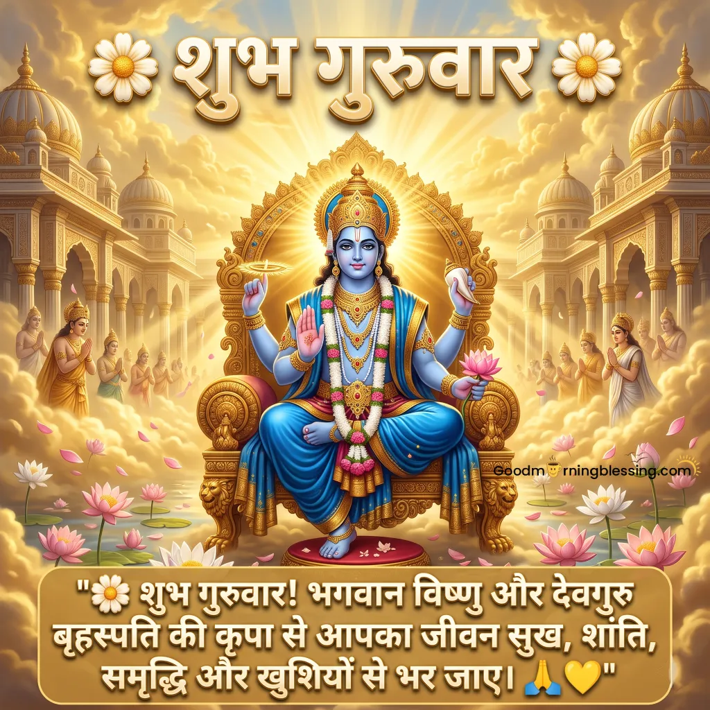 Thursday Good Morning Hindi God