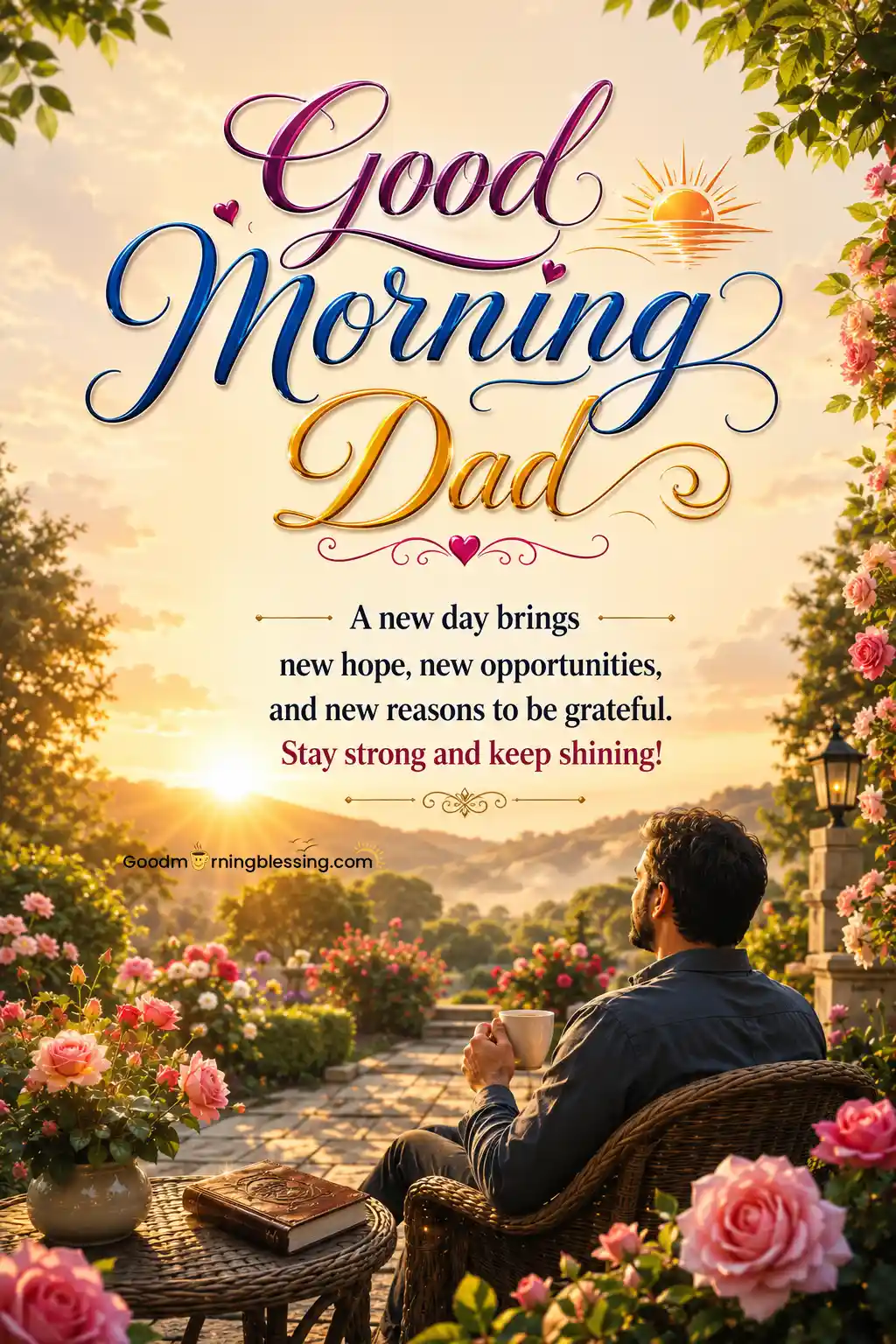 Wishes Good Morning Dad