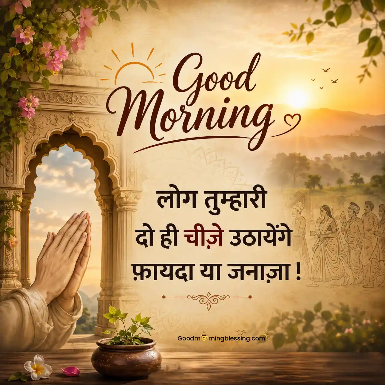 2 Line Good Morning Shayari In Hindi