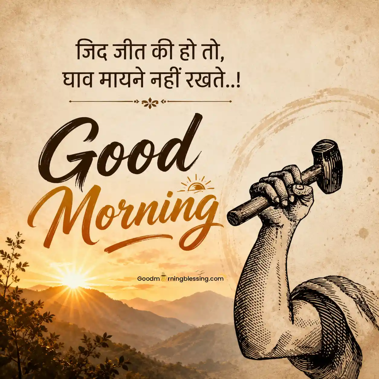 2 Line Good Morning Sms In Hindi