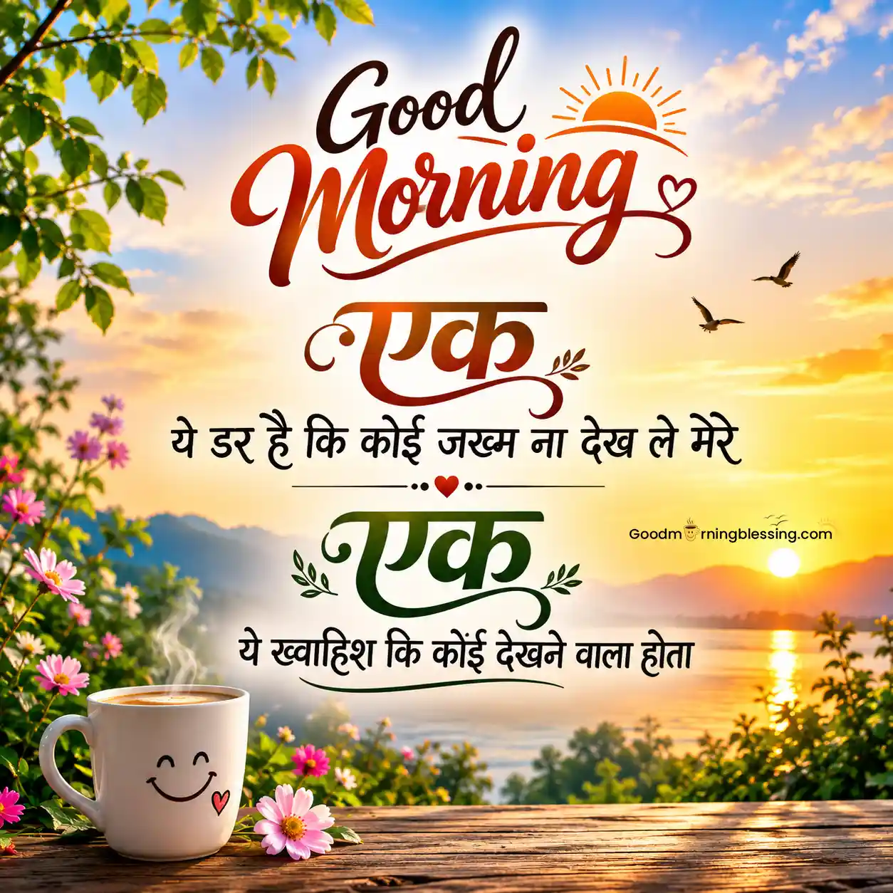 Beautiful Good Morning Hindi Thoughts