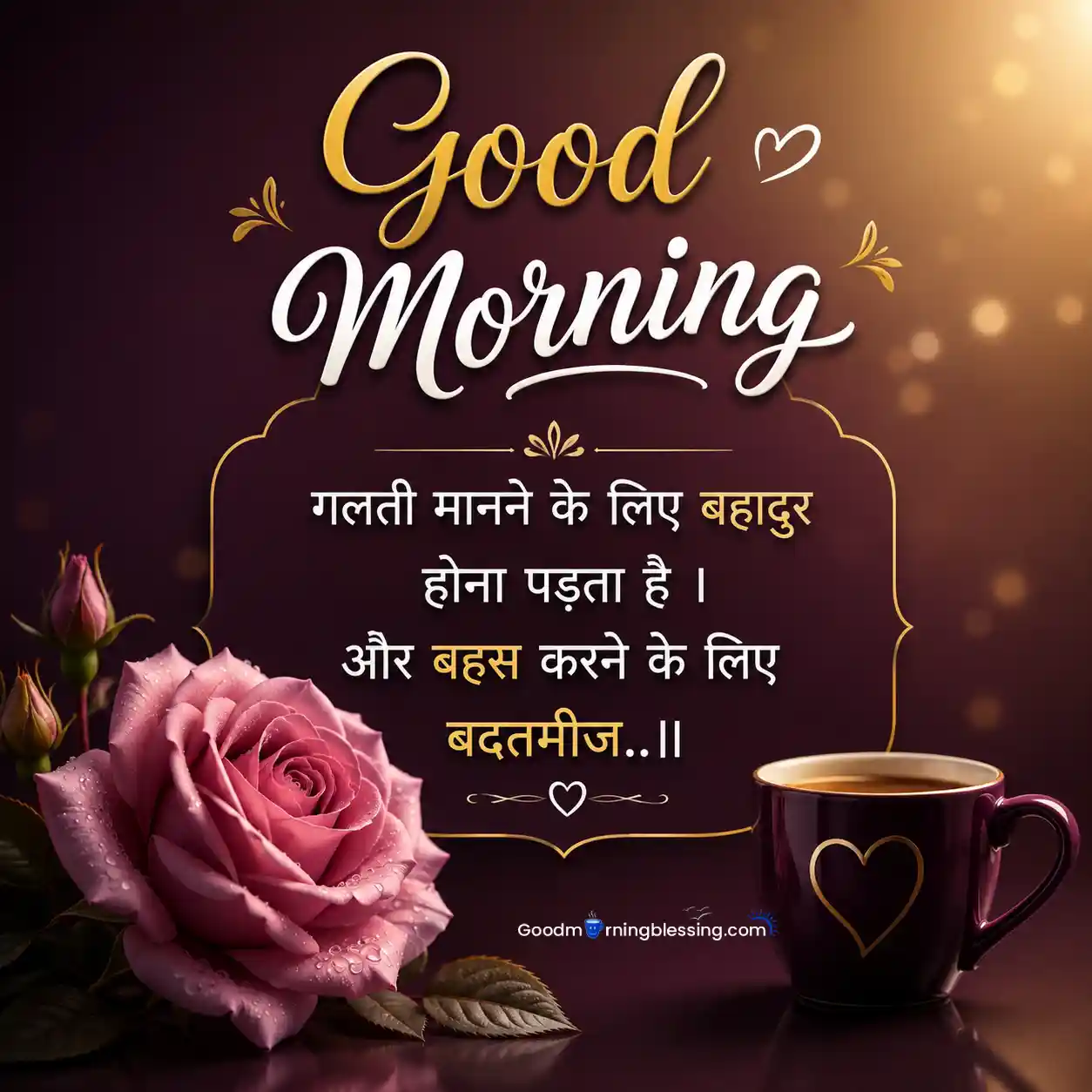 Good Morning Hindi Sms