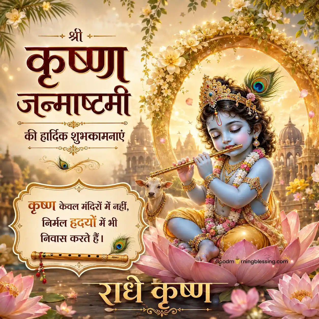 Cute Krishna Janmashtami Images Hd