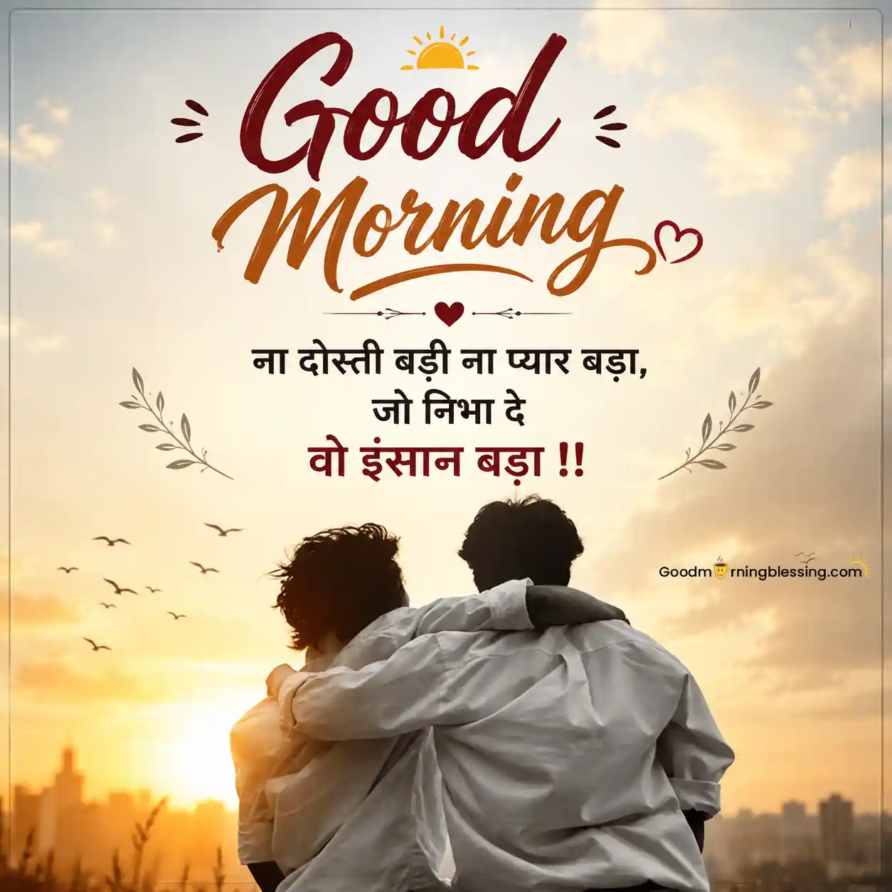 Good Morning Best Friend Quotes Hindi